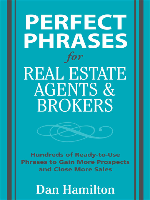 Title details for Perfect Phrases for Real Estate Agents & Brokers by Dan Hamilton - Available